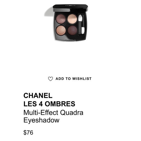 CHANEL LES 4 OMBRES Eyeshadow - Picture 5 of 5
